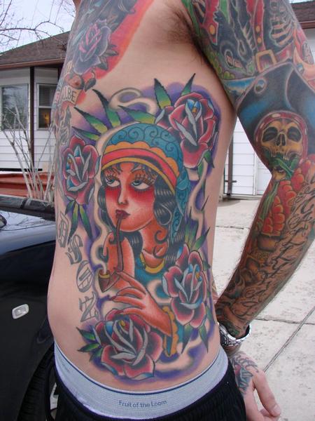 Brandon Lewis - Traditional Gypsy Tattoo